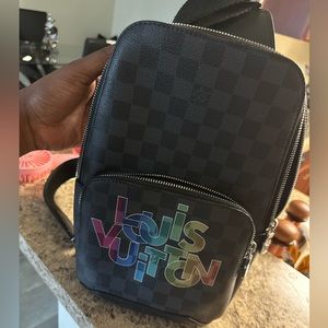 Louis Vuitton checkerboard crossbag